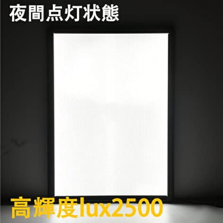 LEDポスターフレーム A1 店舗看板　動作確認済み Amazon.co.jp: [ベストサイン]壁付グリップ式LEDパネル 光る